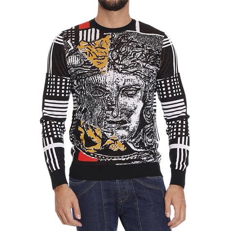 versace herren pullover|versace jumper men's.